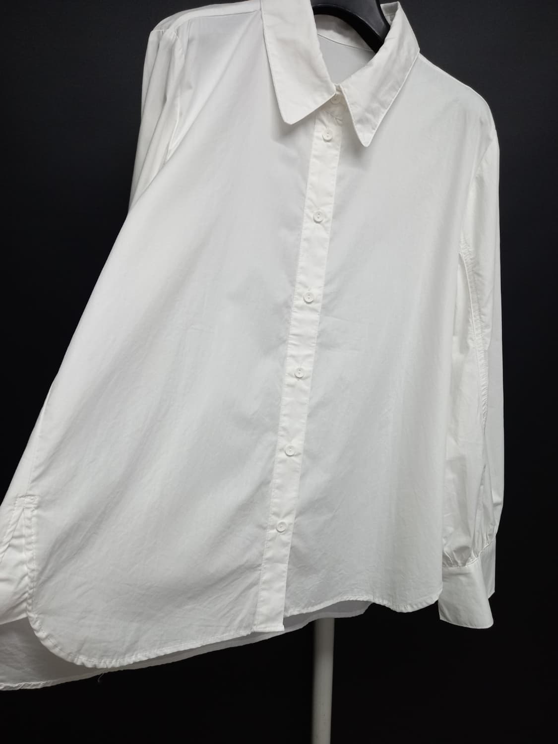 폴앤조 화이트 춘추 얇은 남방블라우스 77 상품이미지6