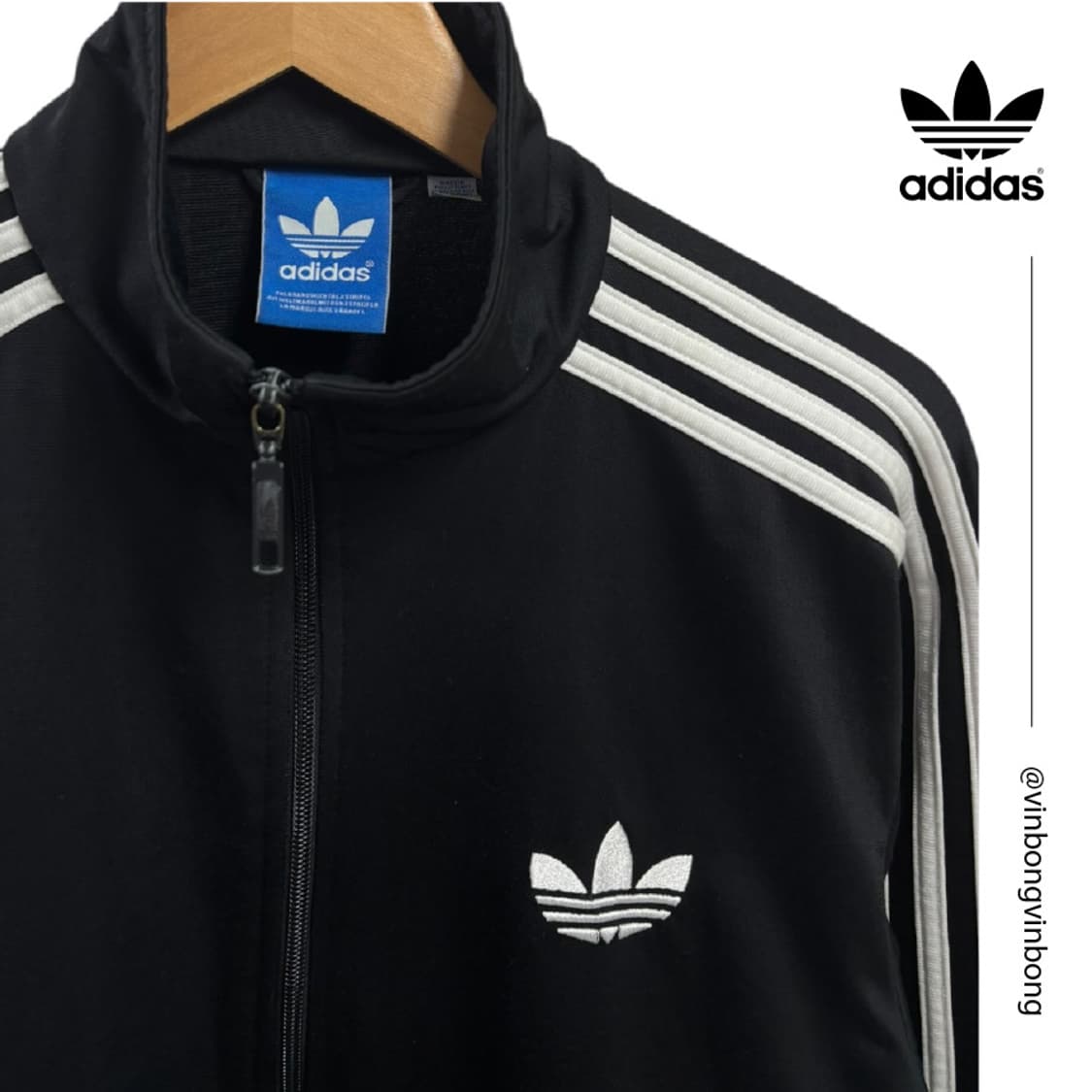 아디다스 구 파이어버드 져지(블랙) 상품이미지1