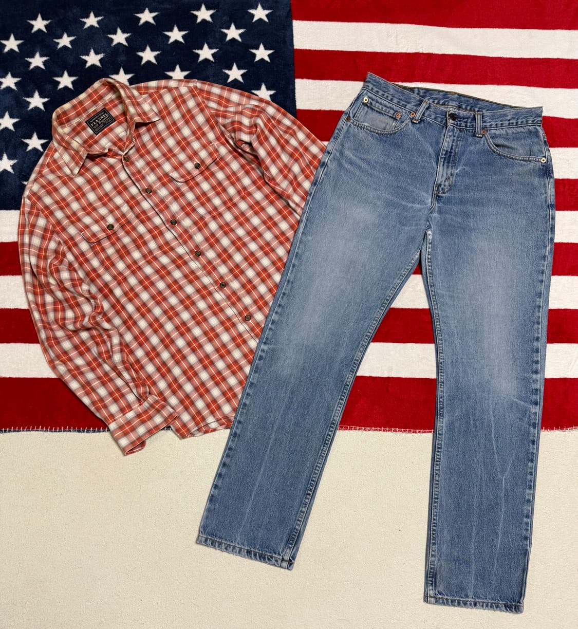 유니클로 플란넬셔츠 L UNIQLO Flannel Shirt 빈티지 상품이미지10