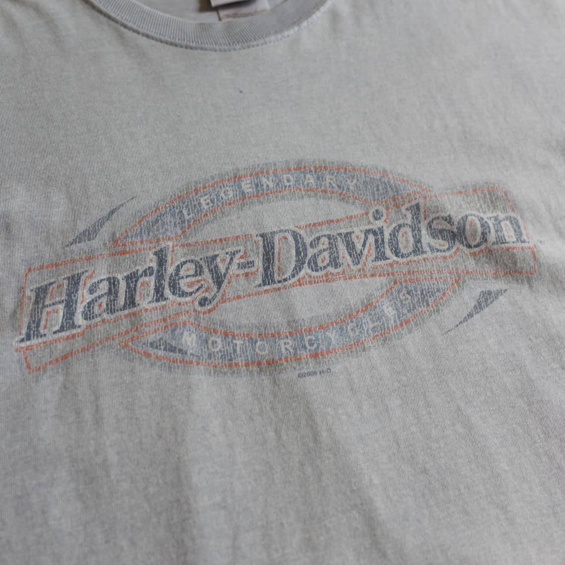 Harley Davidson usa made cotton 1/2 tee 상품이미지4