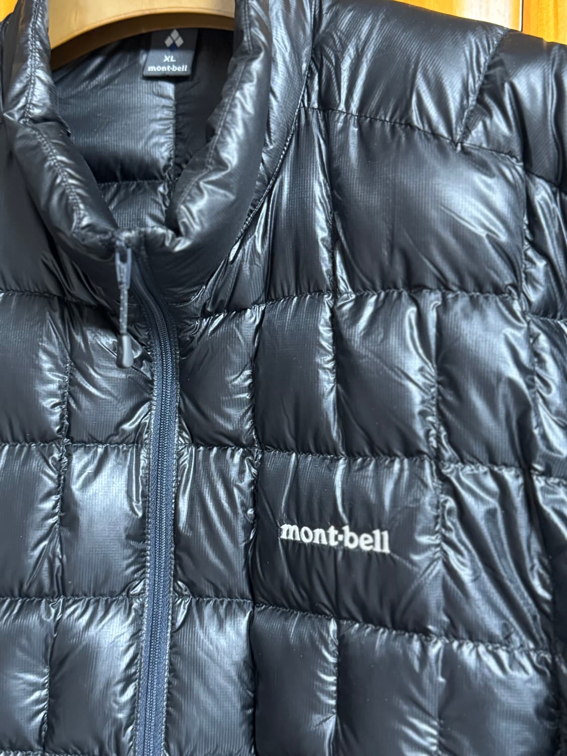 몽벨 플라즈마 1000 다운 자켓 블랙 상품이미지2