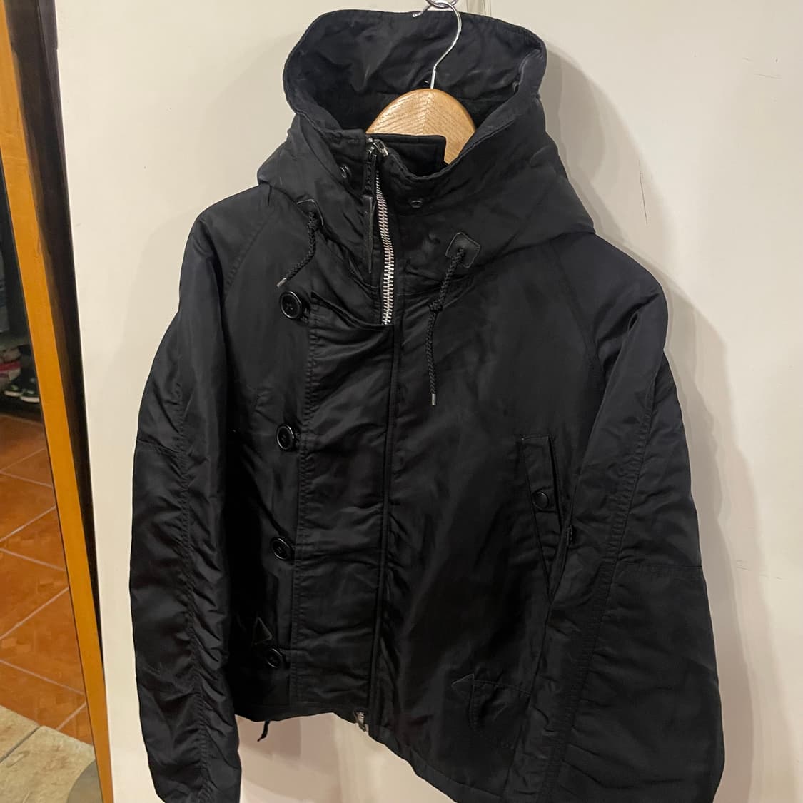 알파인더스트리 리메이크 크롭봄버 S 상품이미지2