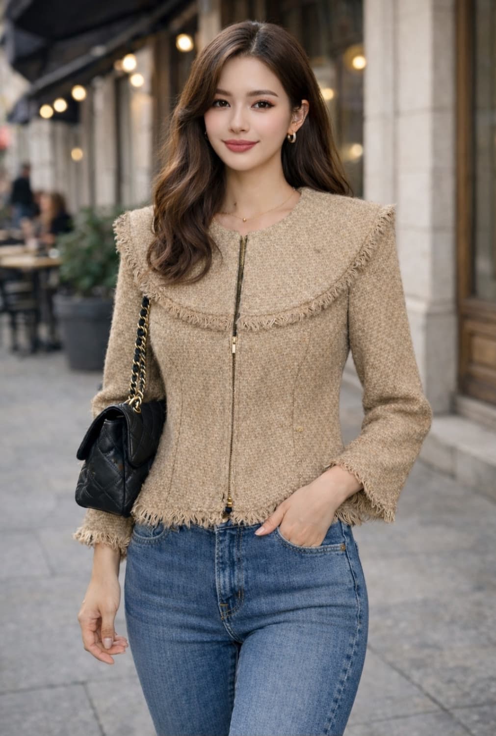 (새상품) 샤넬 프리폴 파리 컬렉션 자켓 / 명품감정서 첨부 / 36 상품이미지2