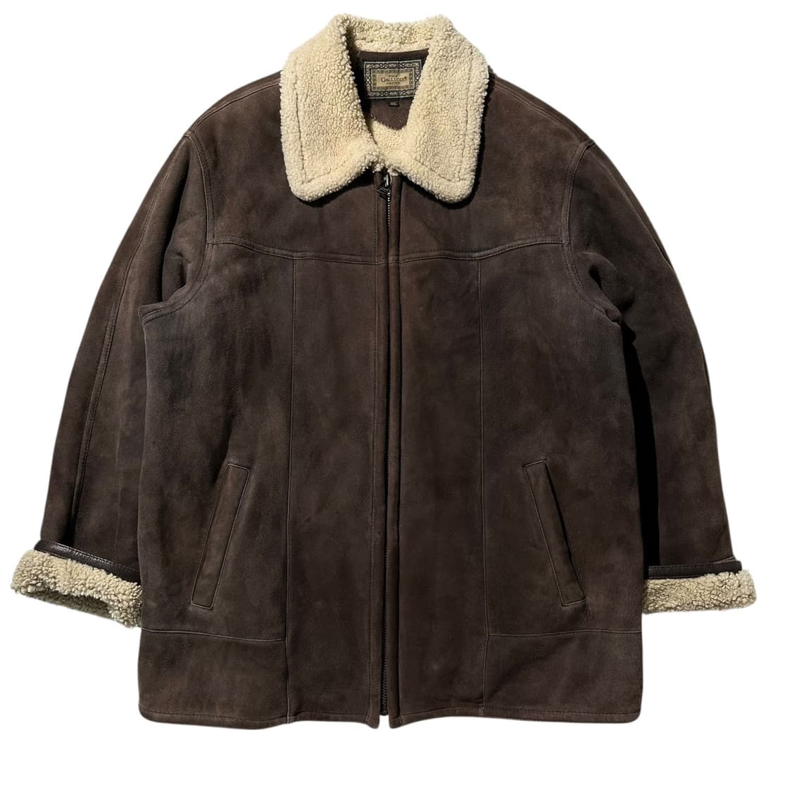 Gallucci 램스킨 시어링 무스탕 싱글 자켓 상품이미지1