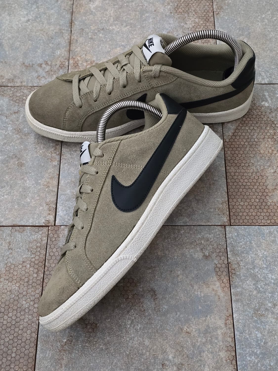 (260)나이키 코트 로얄 스웨이드 카키  상품이미지3