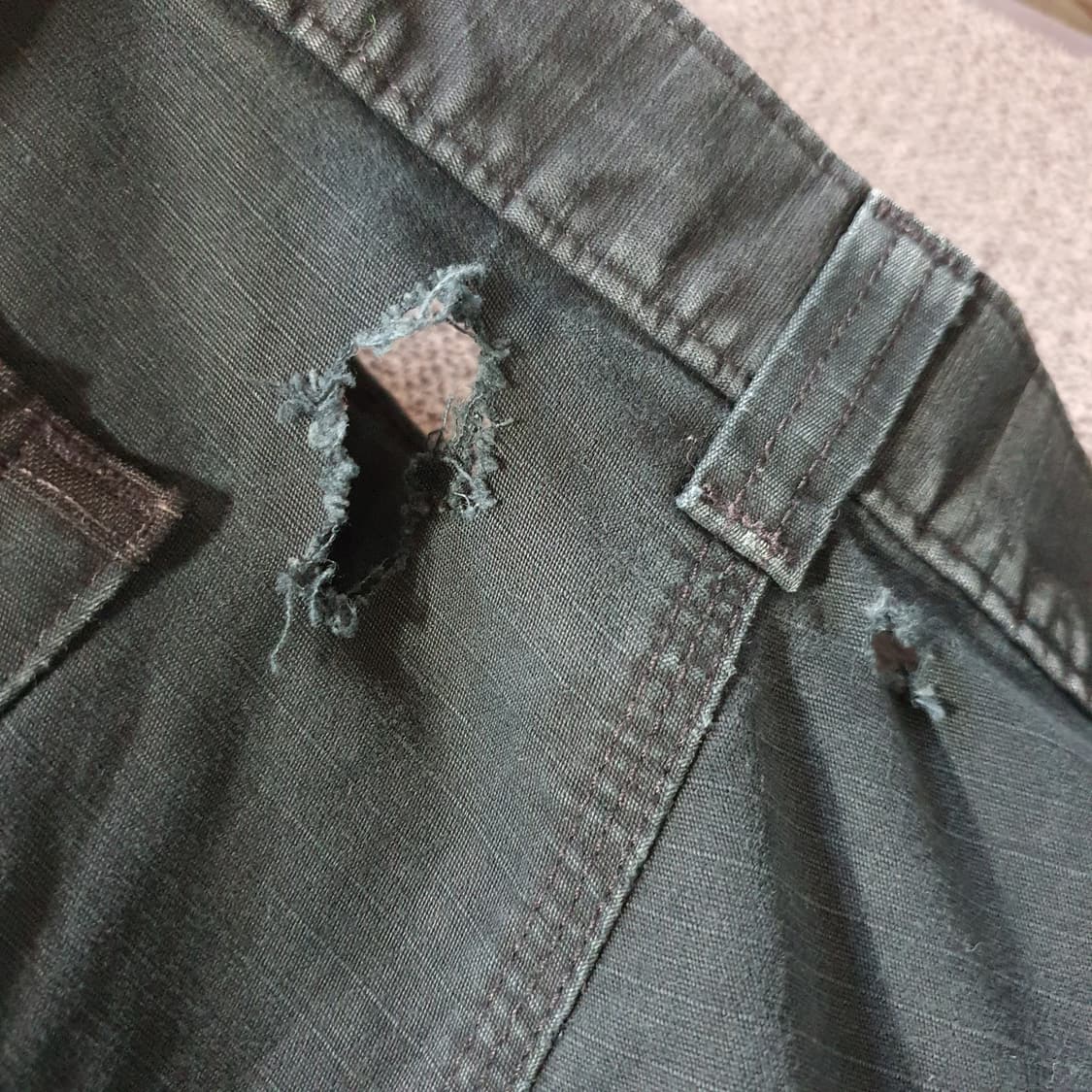 칼하트 Ripstop cargo B342 BLK  No.54 상품이미지9