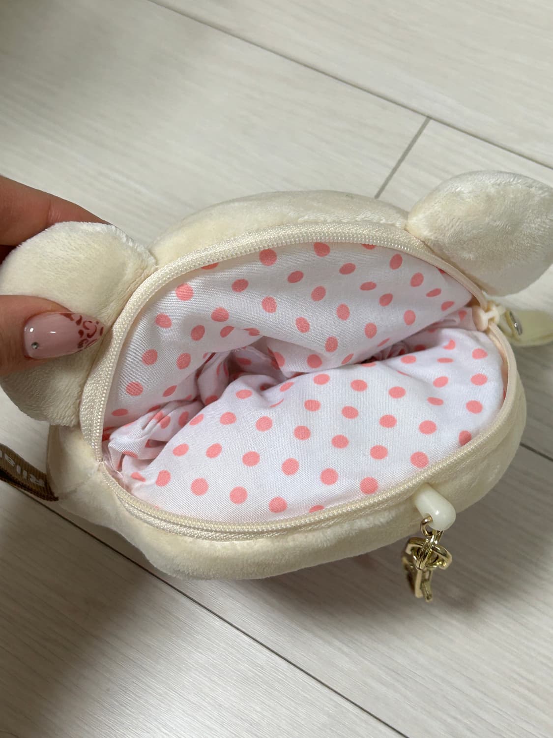 코리락쿠마 머리 인형 키링  상품이미지4