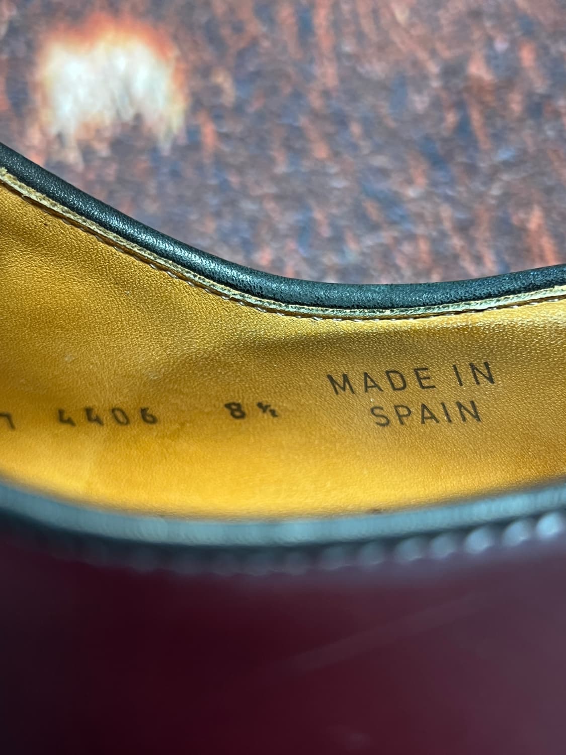 [8.5] BERWICK 버윅 4406 버건디 더비슈즈 상품이미지7