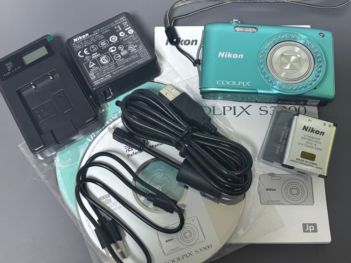 민트급! (사나디카,소프트포커스) 니콘 쿨픽스 s3300 민트블루 상품이미지2