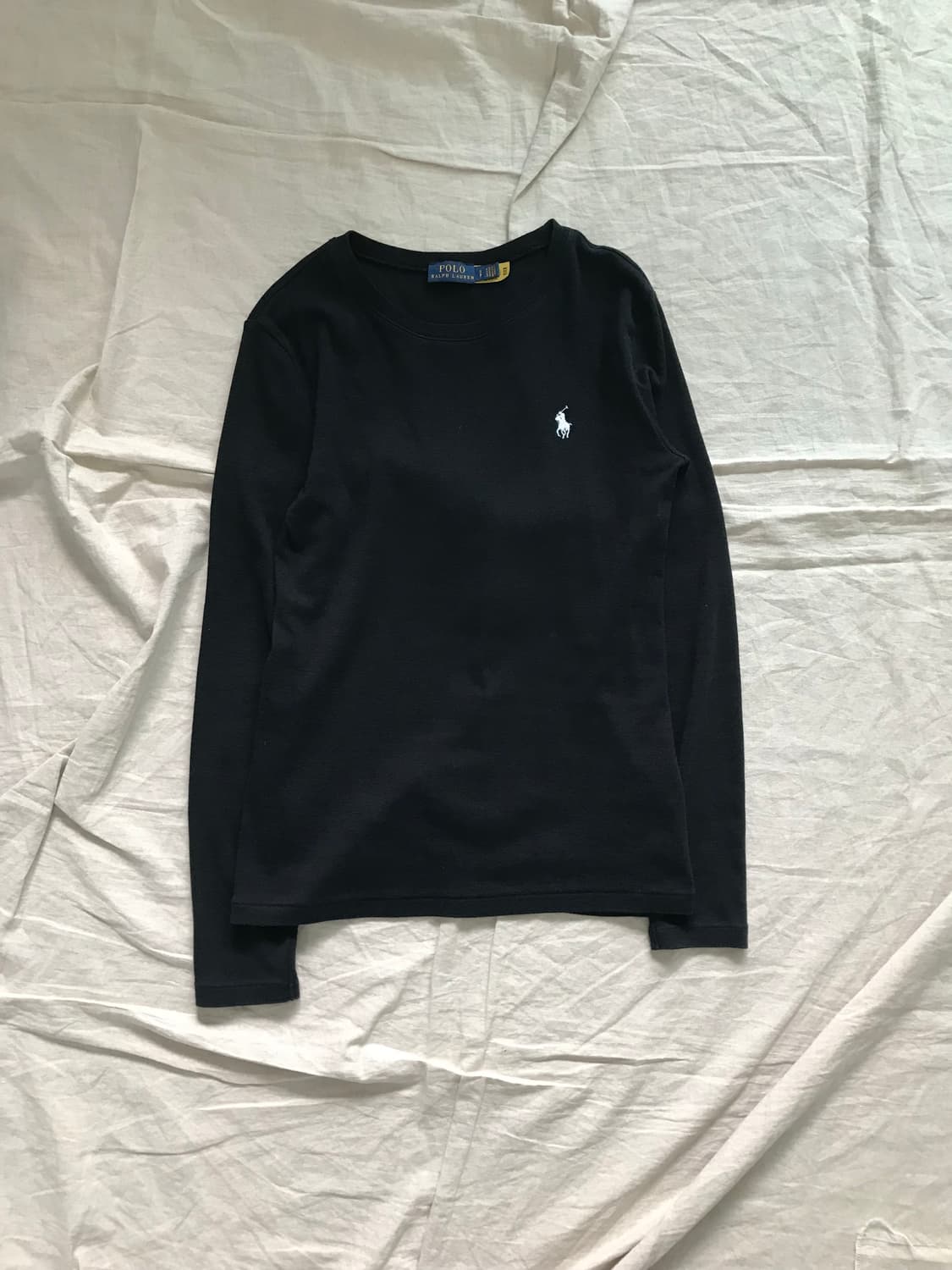 폴로 랄프로렌 QR코드택 포니로고 긴팔 롱슬리브티 상품이미지6