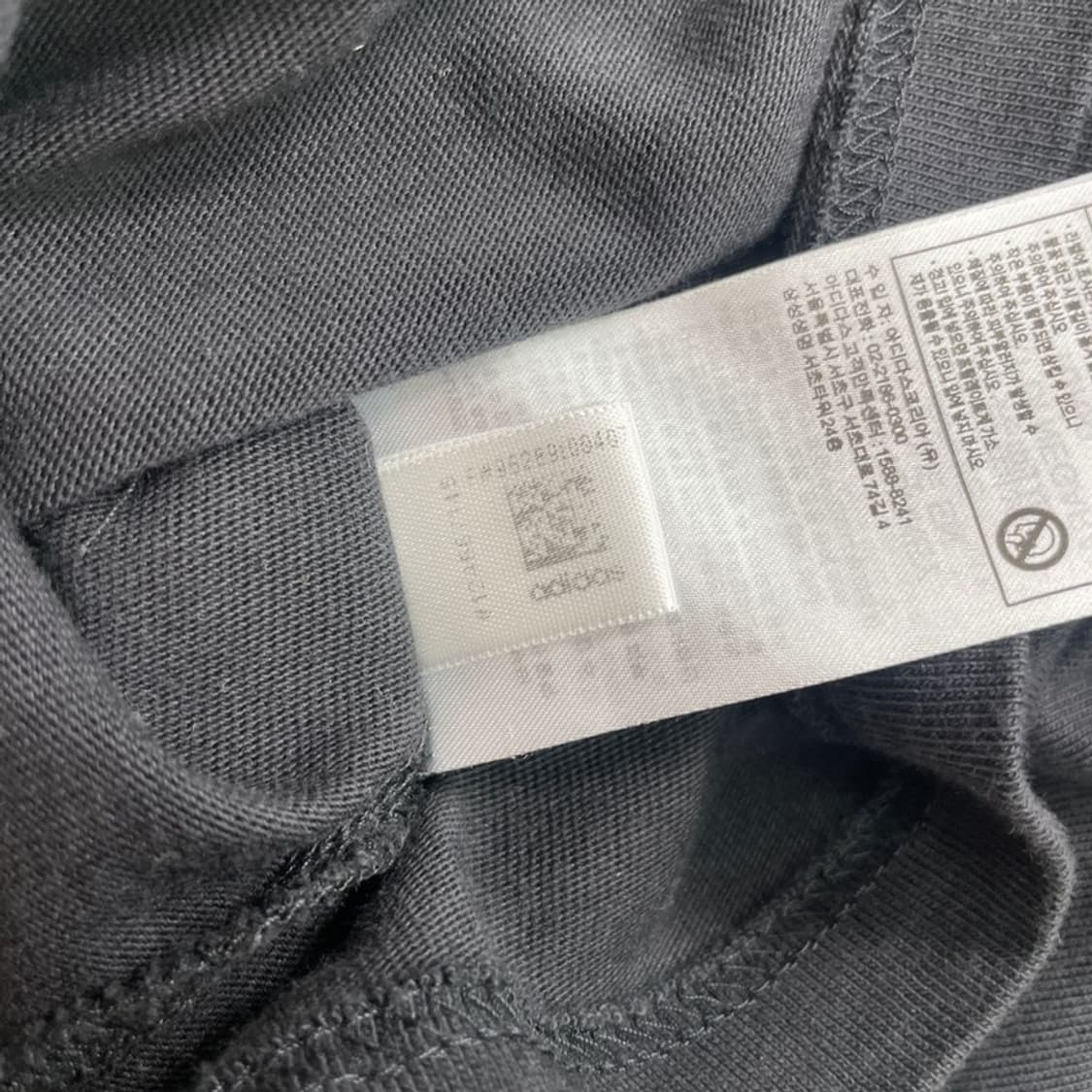 ADIDAS 트레포일 반팔티 블랙 XL 상품이미지6