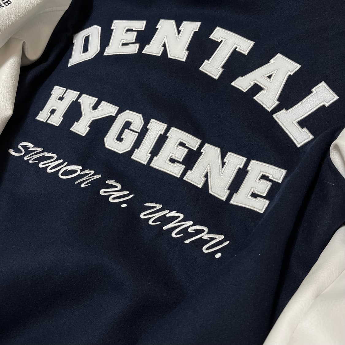 숙명여자대학교 학잠 과잠 야구점퍼 바시티 자켓 M/95 상품이미지2