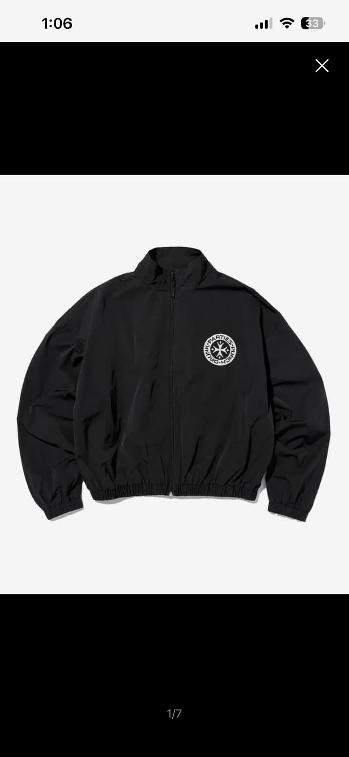 펀치드렁크 파티즈 바람막이 2사이즈 상품이미지1