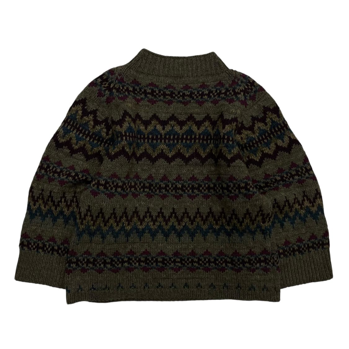 폴로 랄프로렌 에스닉패턴 카키 니트 S 상품이미지4