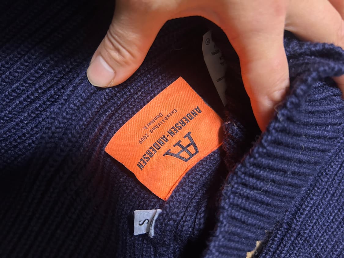 안데르센안데르센 네이비터틀넥 s 상품이미지2