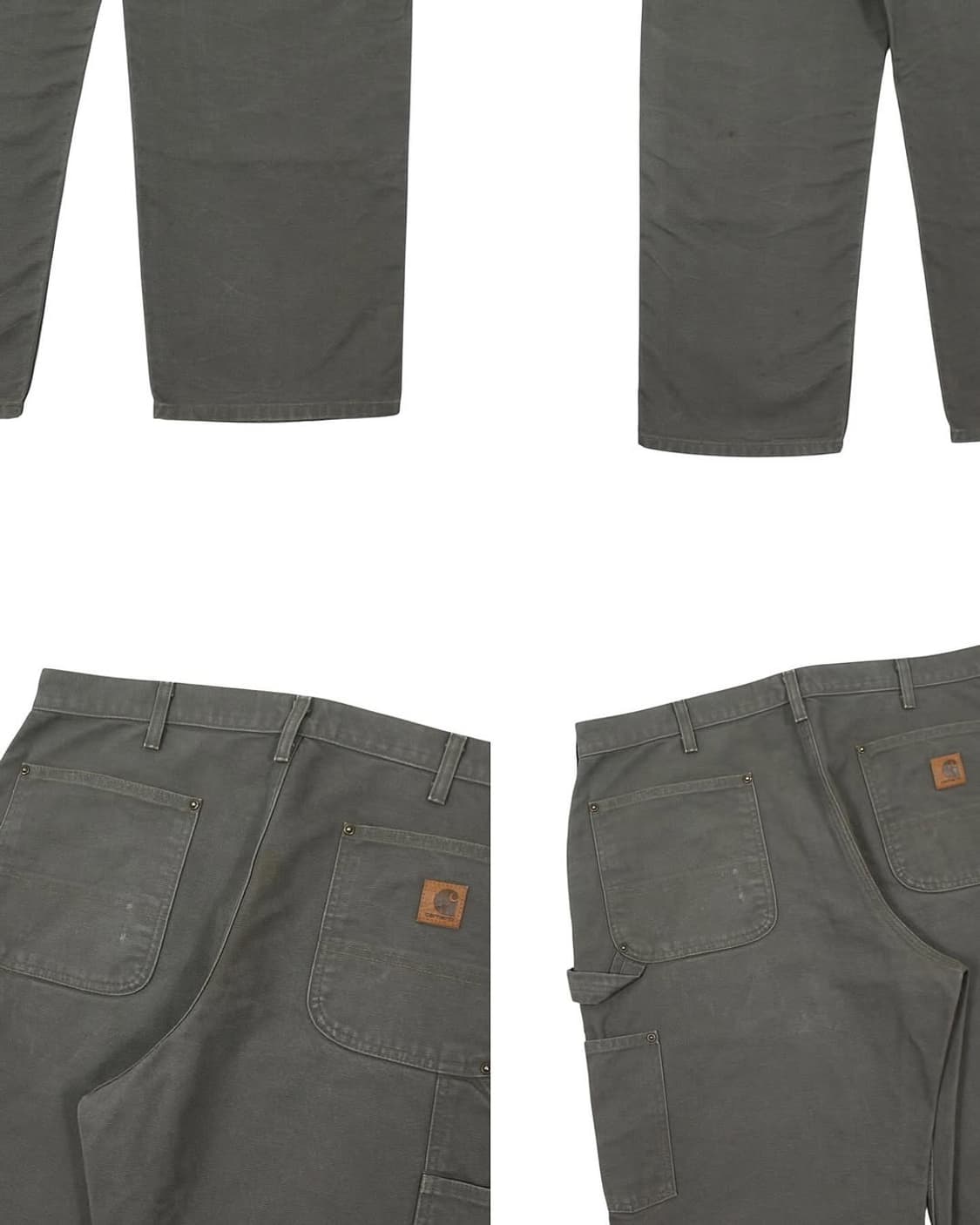 2015 칼하트 B136 모스 그린 더블니 카펜터 팬츠 상품이미지9