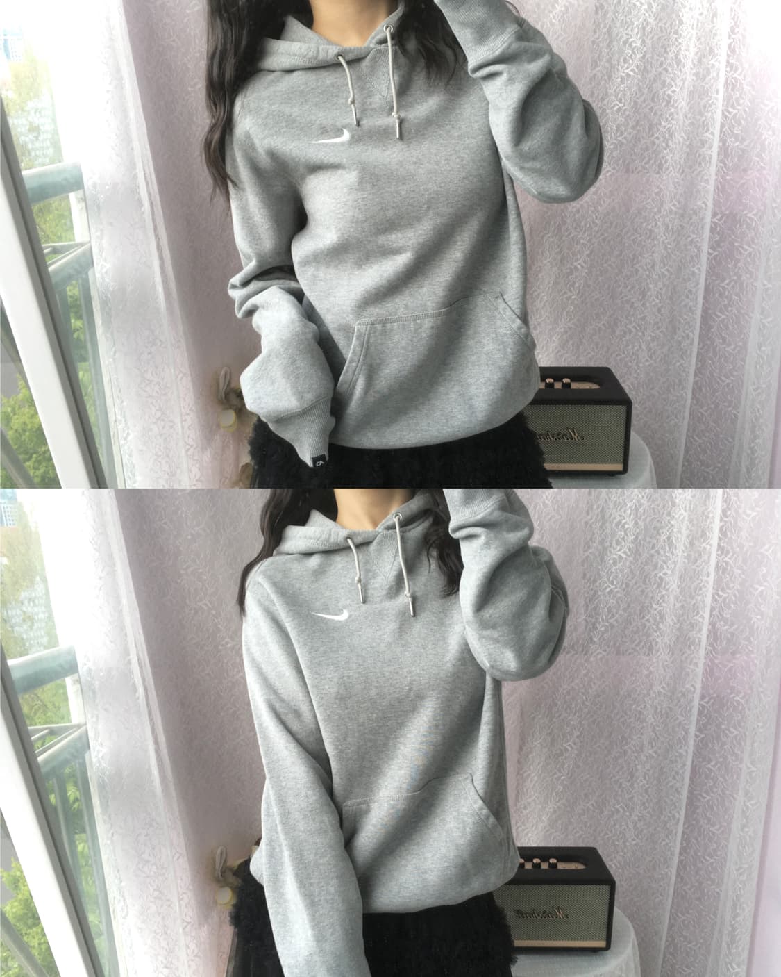 Nike gray hoodie 상품이미지2