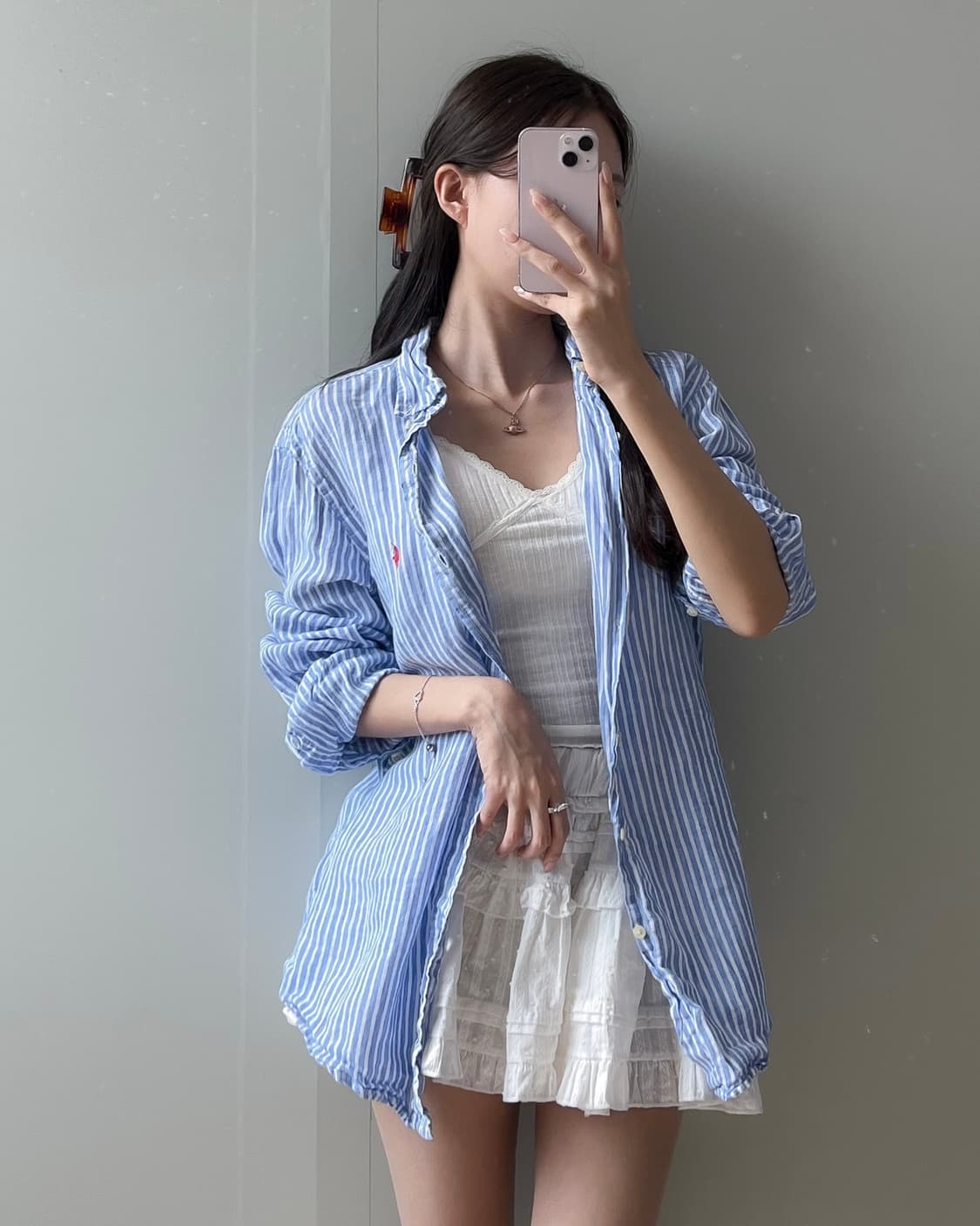 폴로 린넨 셔츠  상품이미지2