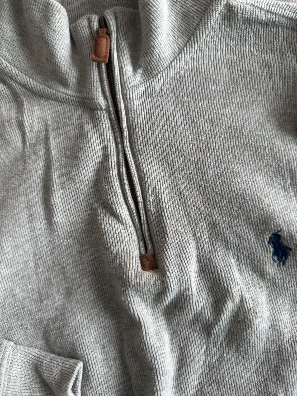 [s] 폴로 랄프로렌 리메이크 아노락 크롭 맨투맨 집업 상품이미지4