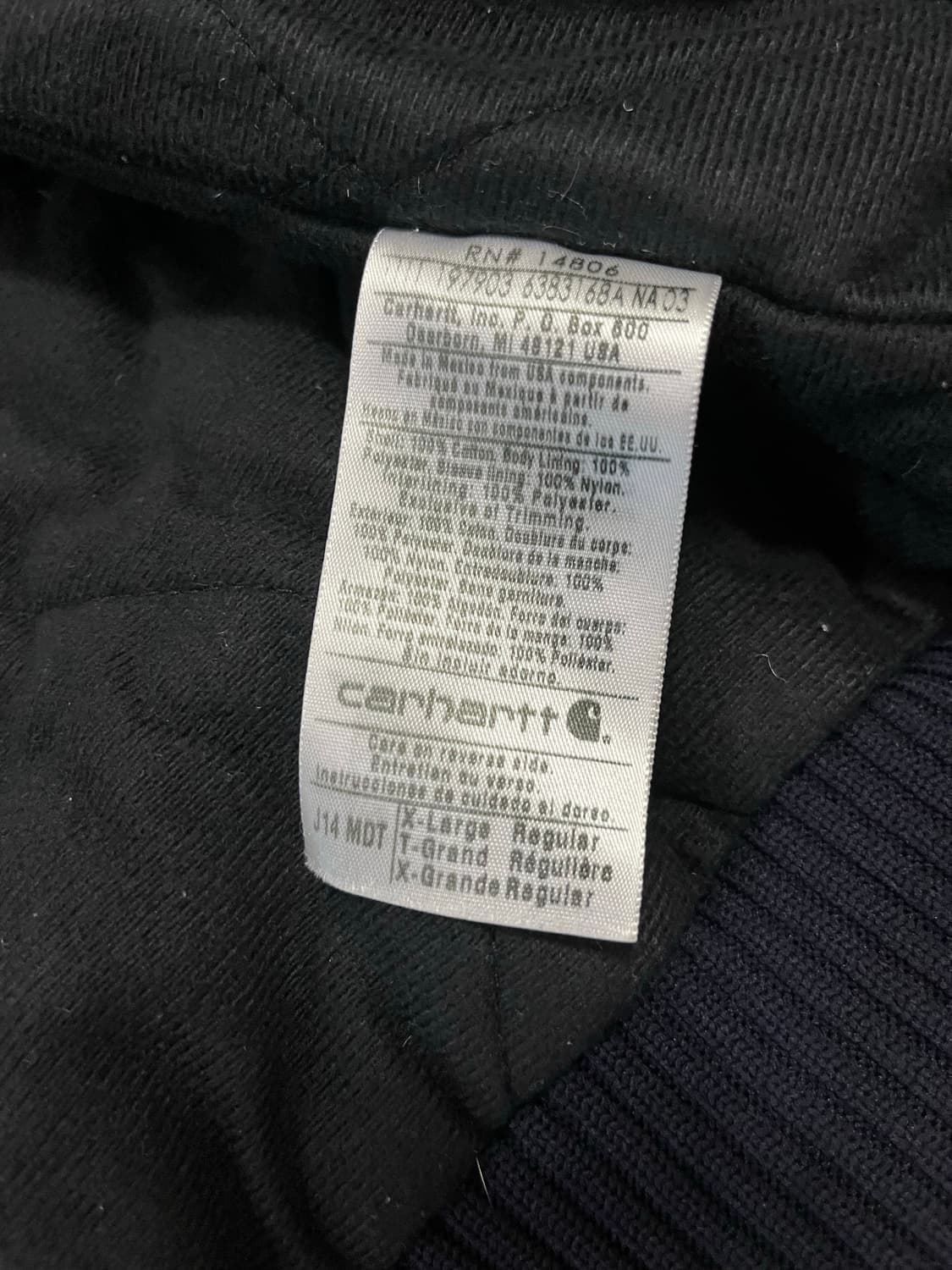 칼하트 산타페 j14 mdt xl 상품이미지4