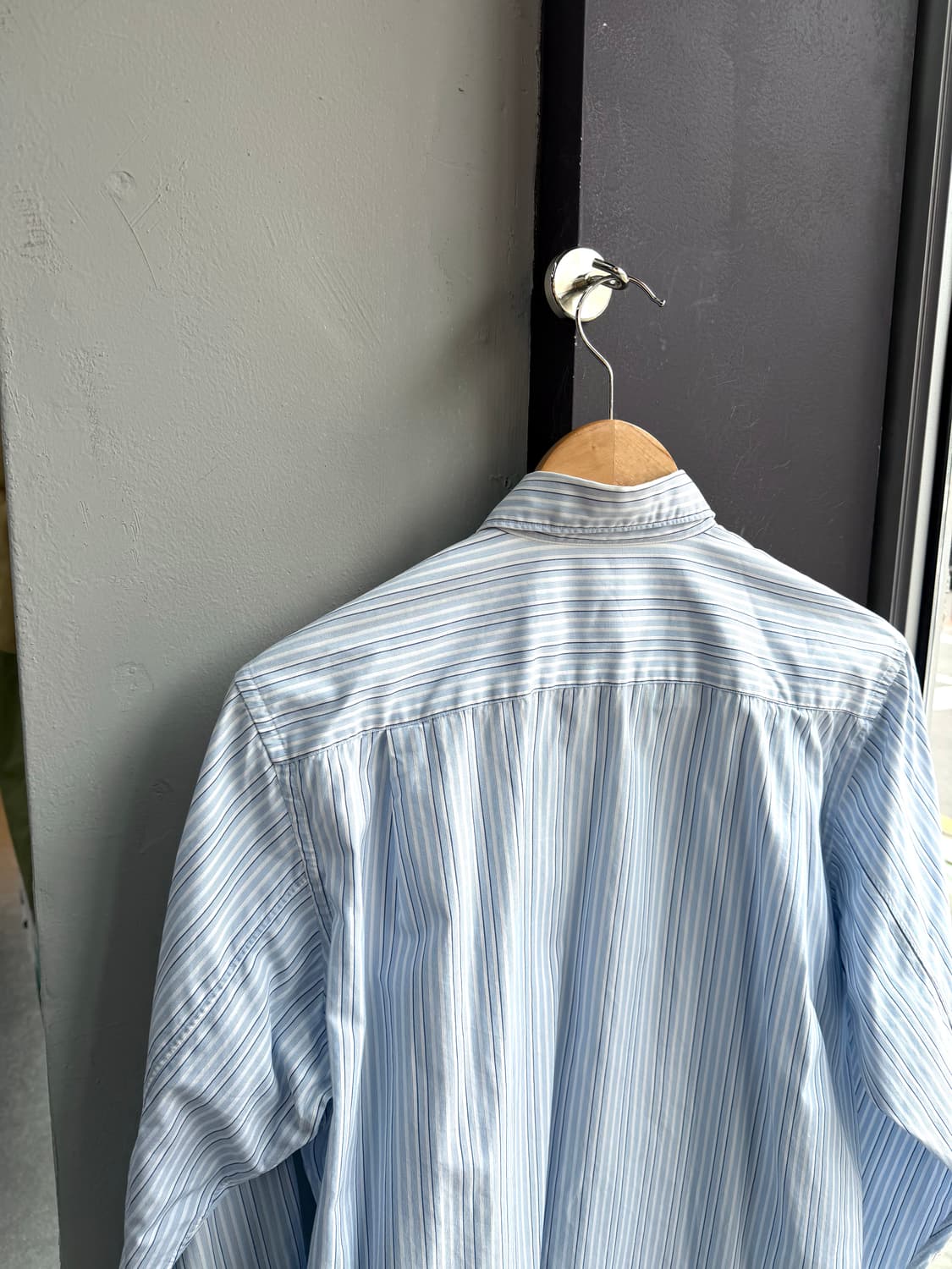 M/ 꼼데가르송 블랙하트 스트라이프 셔츠 상품이미지7