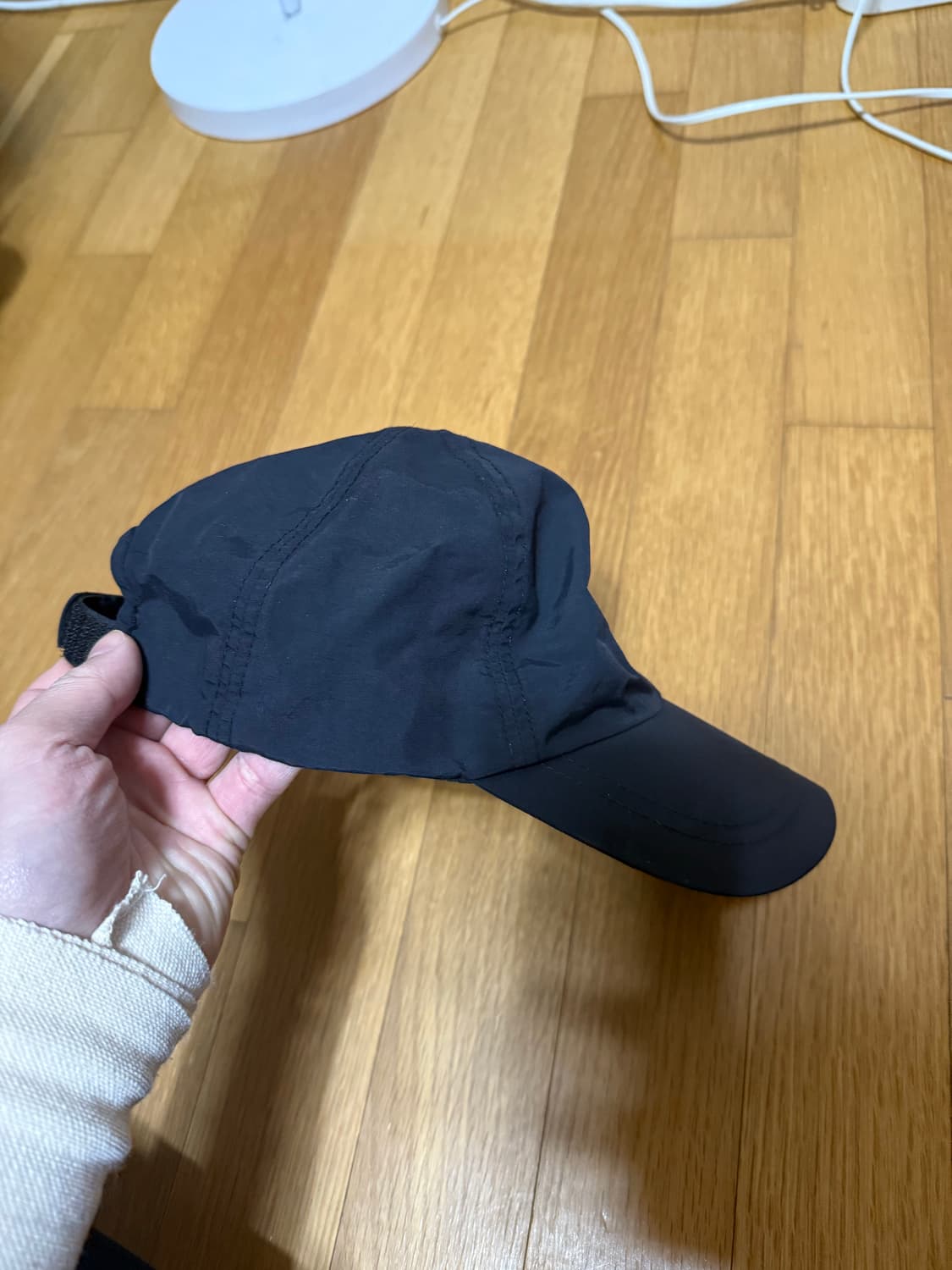 OS 노스페이스 빈티지 나일론 볼캡 블랙 상품이미지3