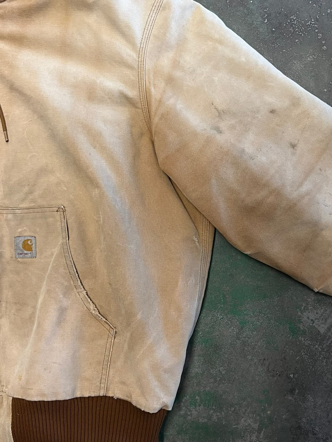 [XL] 칼하트 덕 액티브 자켓 J140 BRN 빈티지 워크자켓 후드집업 상품이미지7