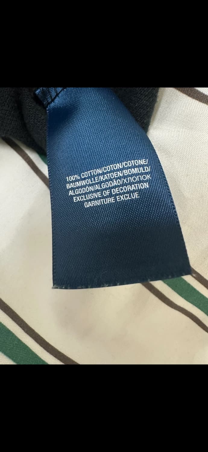 폴로 랄프로렌 블랙 빅포니 카라 반팔 상품이미지4