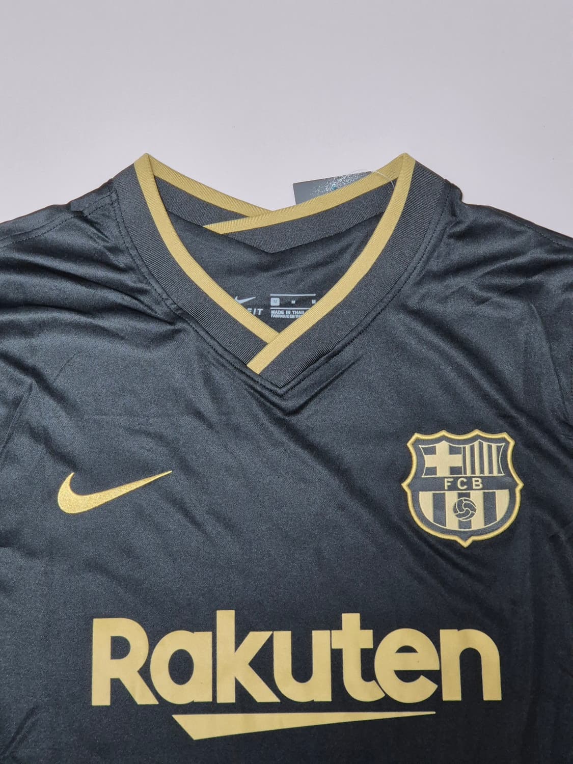 20-21 바르샤 어웨이 메시 반팔 유니폼 M사이즈 레플리카 상품이미지3