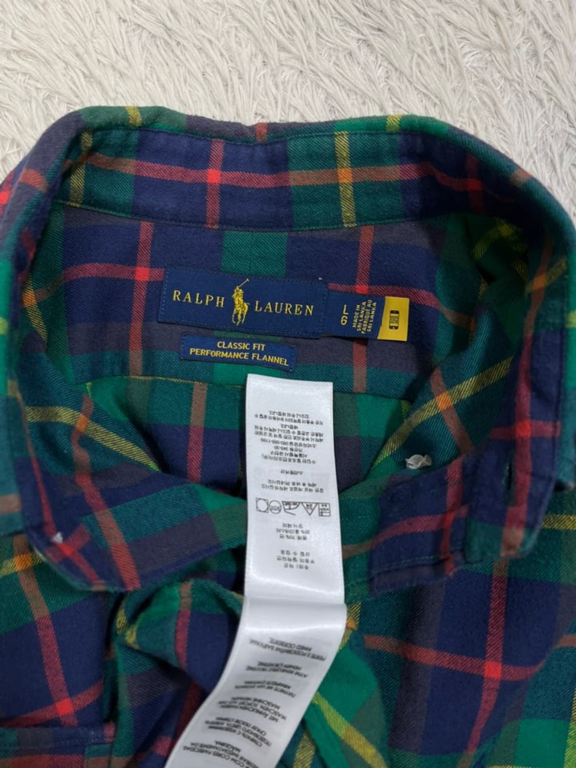 폴로 랄프 로렌 체크 셔츠/#2702 상품이미지5