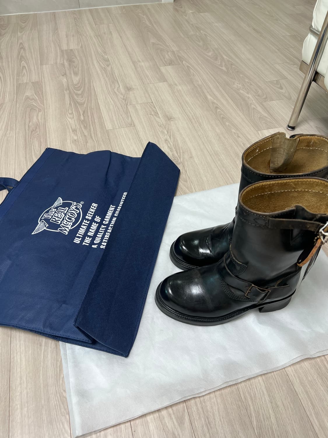 리얼맥코이 / 산타 로사 차심 호스레더 엔지니어드 부츠 / 265-270 상품이미지10