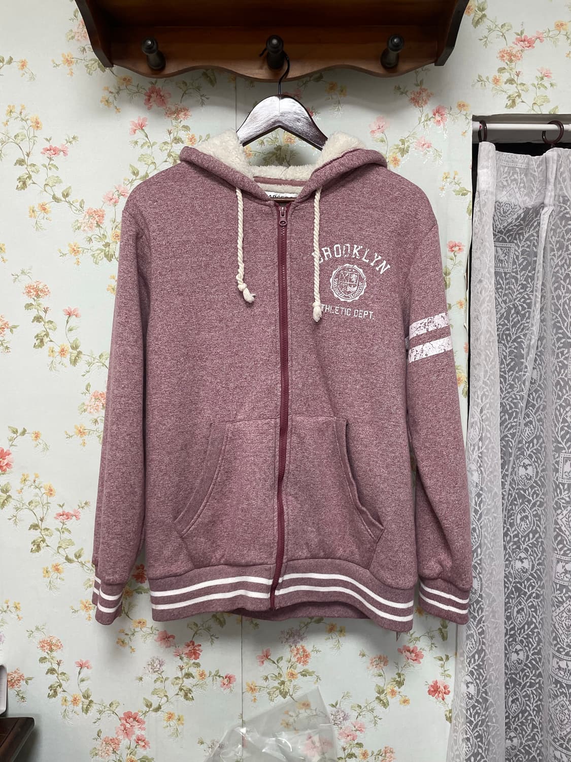 브루클린 양털 안감 후드집업 상품이미지1