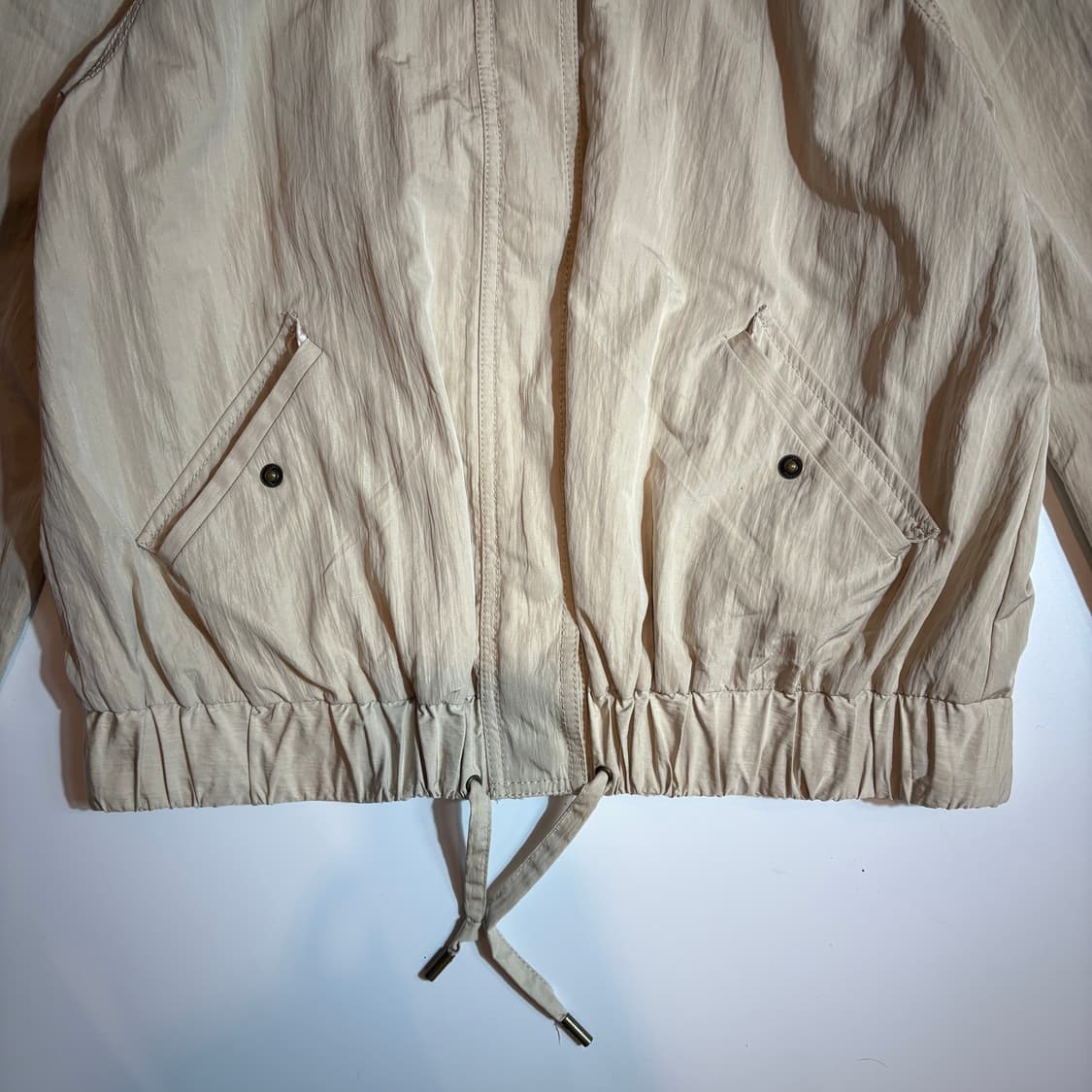 타미힐피거 베이지 바람막이 점퍼 상품이미지4