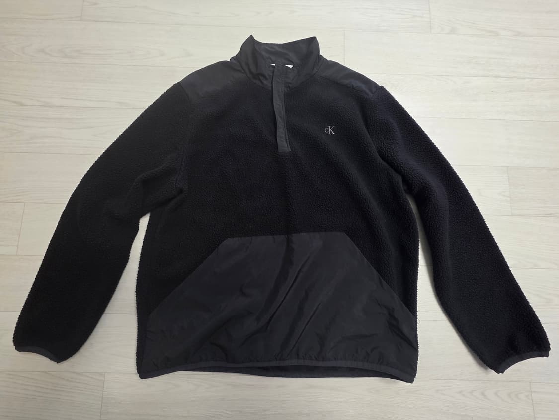 캘빈클라인 뽀글이 반집업 110사이즈 상품이미지1