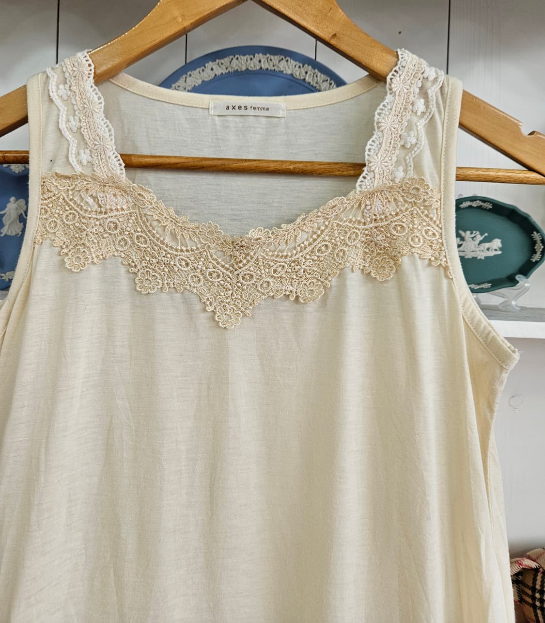 axes femme 레이스 프릴 원피스 상품이미지2