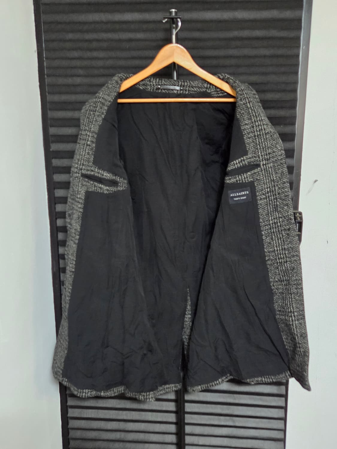 (정품) [올세인츠] 글렌 체크 윗락 코트 | 00046 상품이미지6