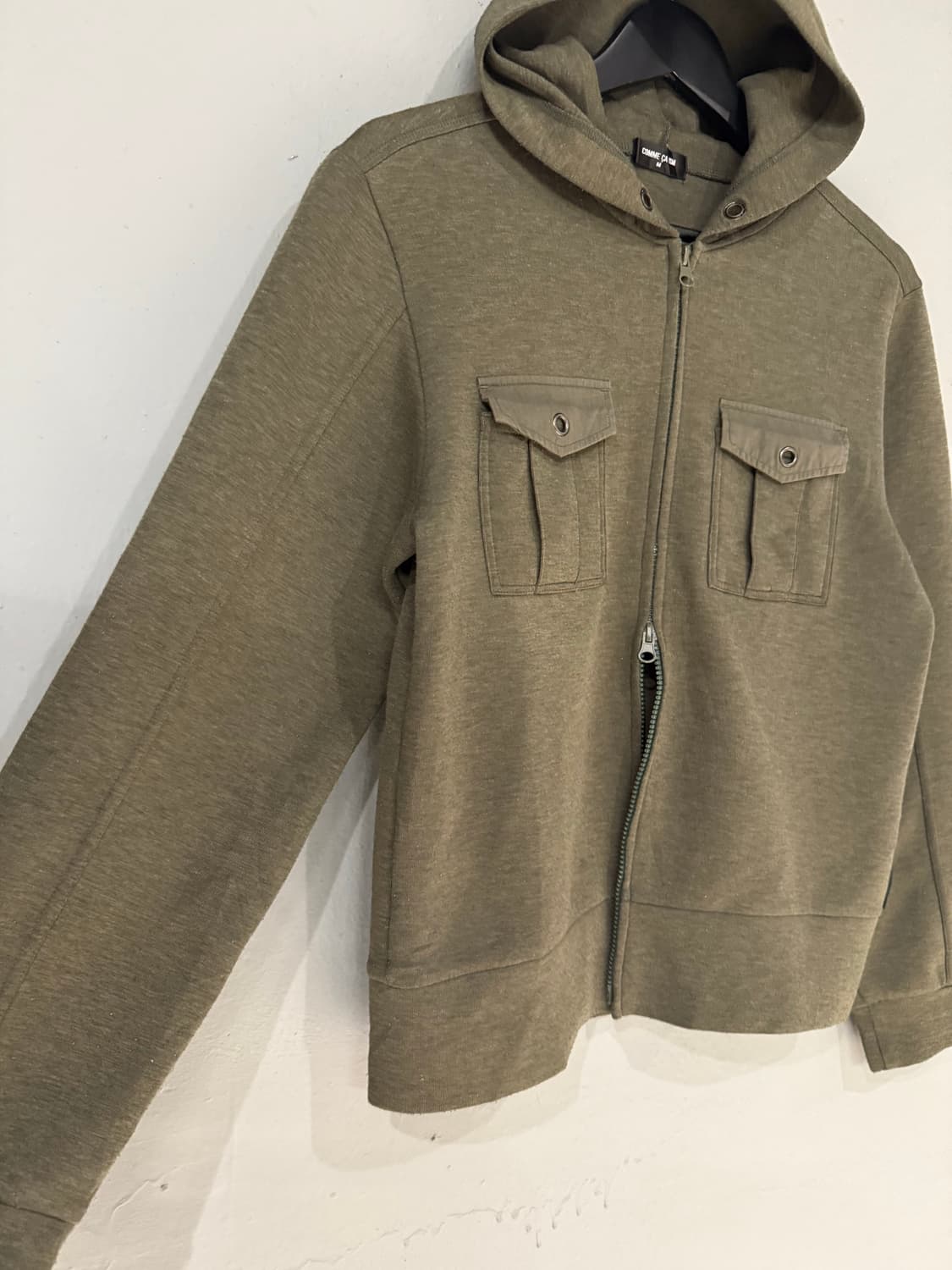 pocket detail 2-way hood zip-up 상품이미지6