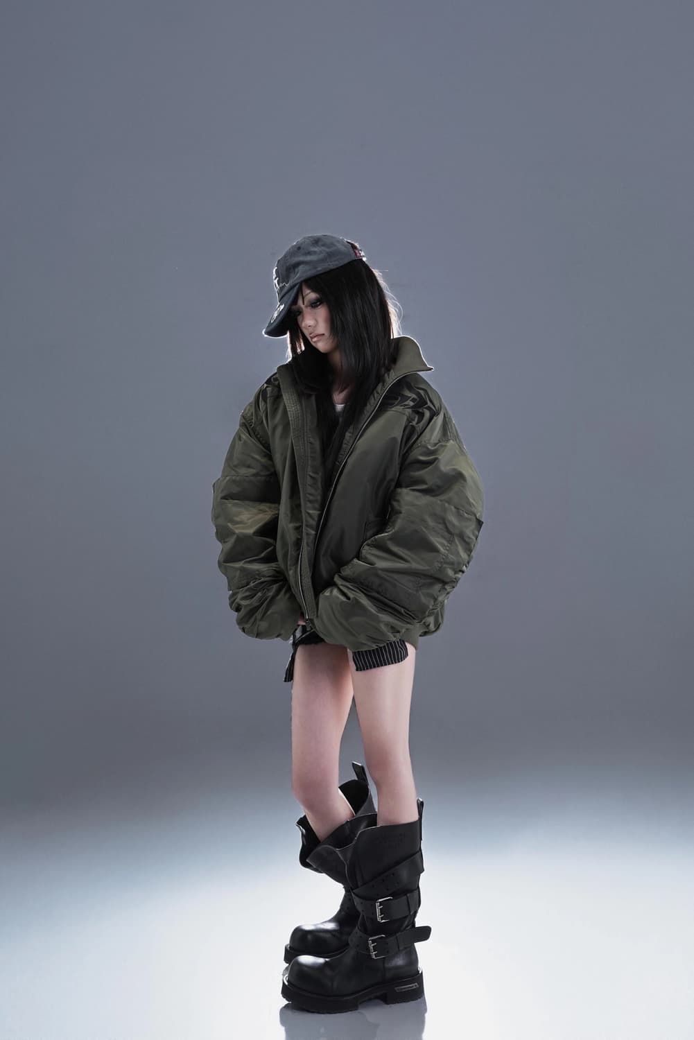 NightPatrol Camo Flight MA-1 Bomber 상품이미지5