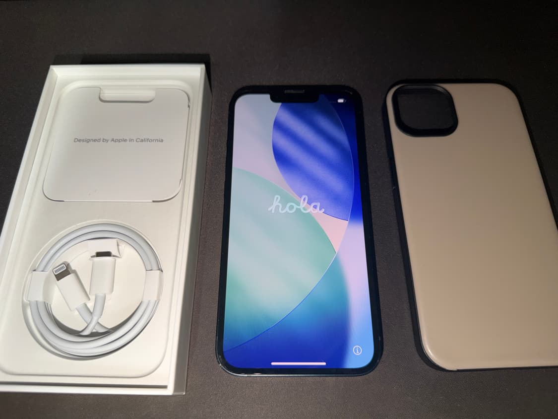 아이폰 13 블루 256 배터리 100 상품이미지1