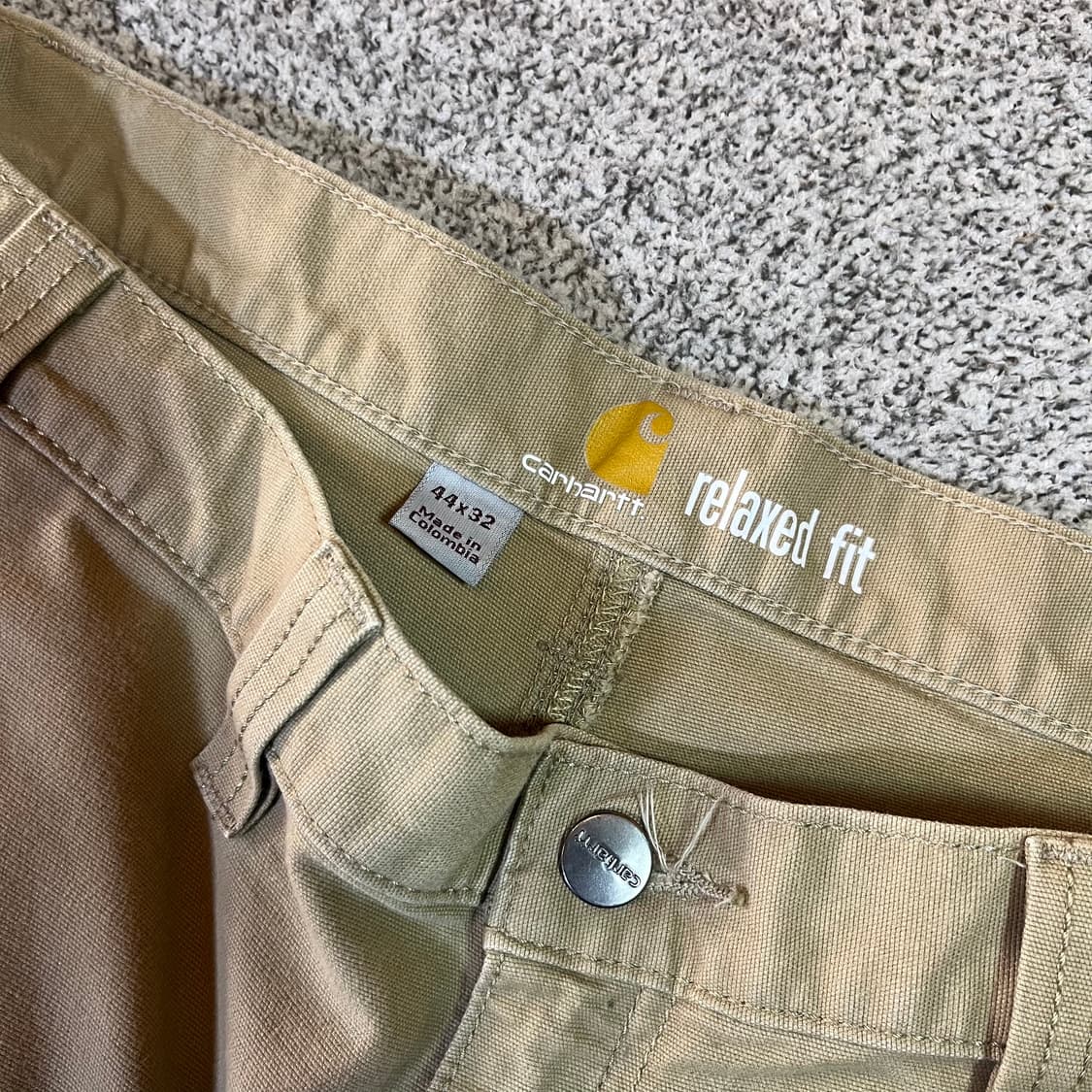 칼하트 코튼 워크팬츠 상품이미지4