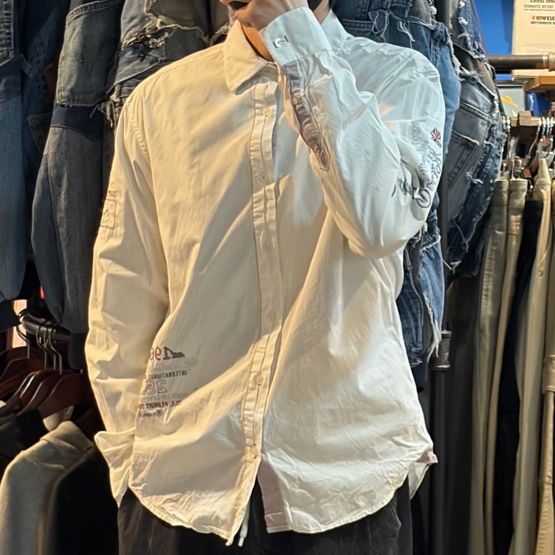 [NO.9] VTG 화이트 셔츠 상품이미지4