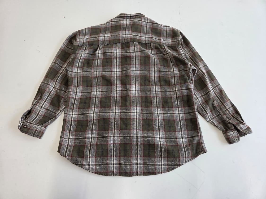 칼하트 체크 워크 남방 L 상품이미지2