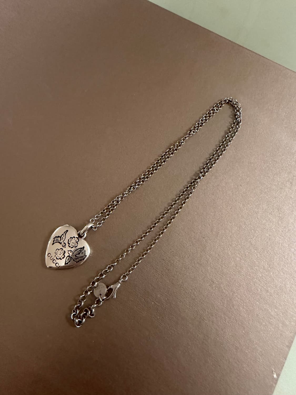 정품 구찌 블라인드포러브 목걸이 상품이미지3