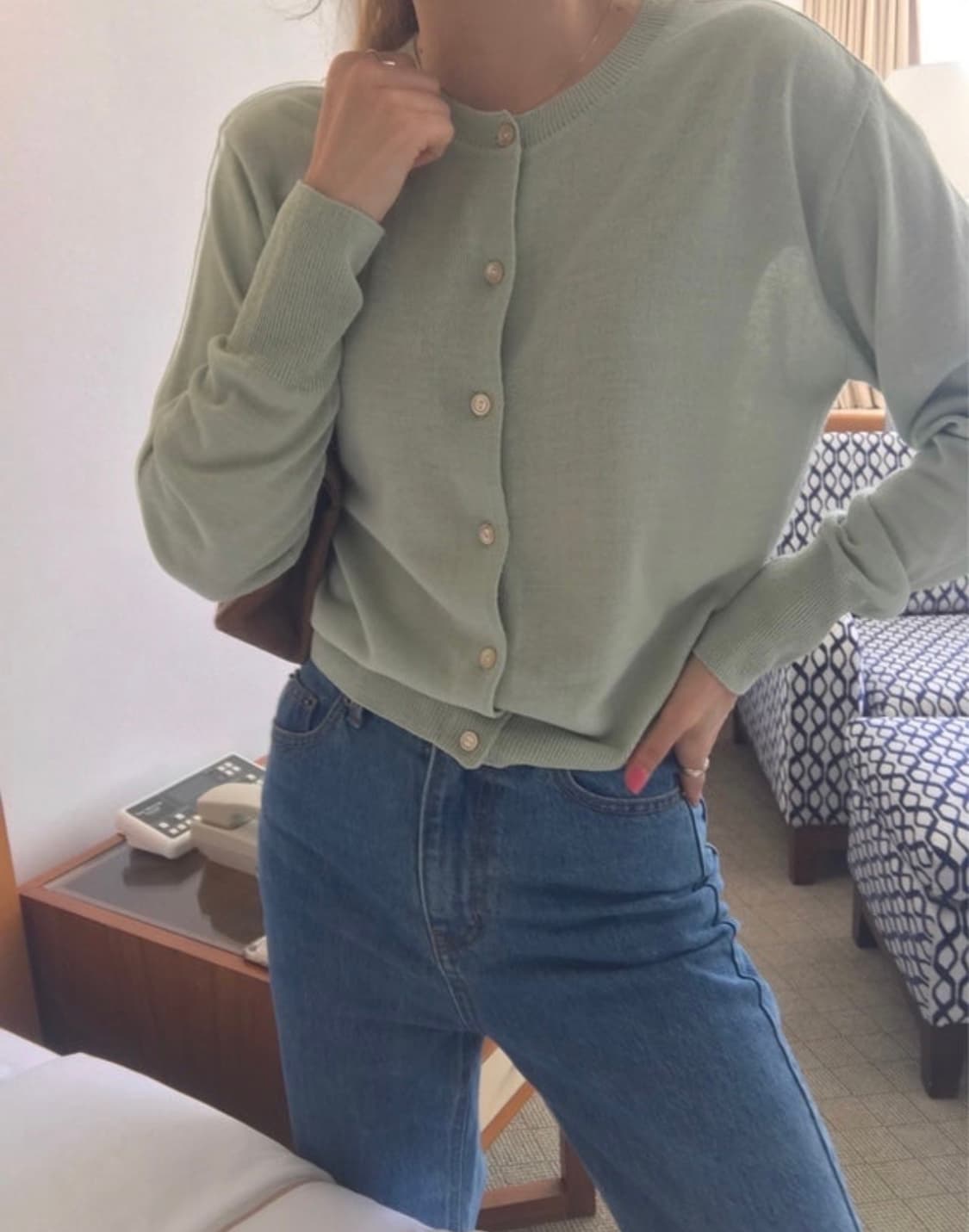 시엔느 Vanessa Linen Cardiagan 상품이미지8