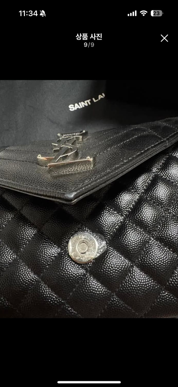 생로랑 엔벨로프 스몰 은장 상품이미지9