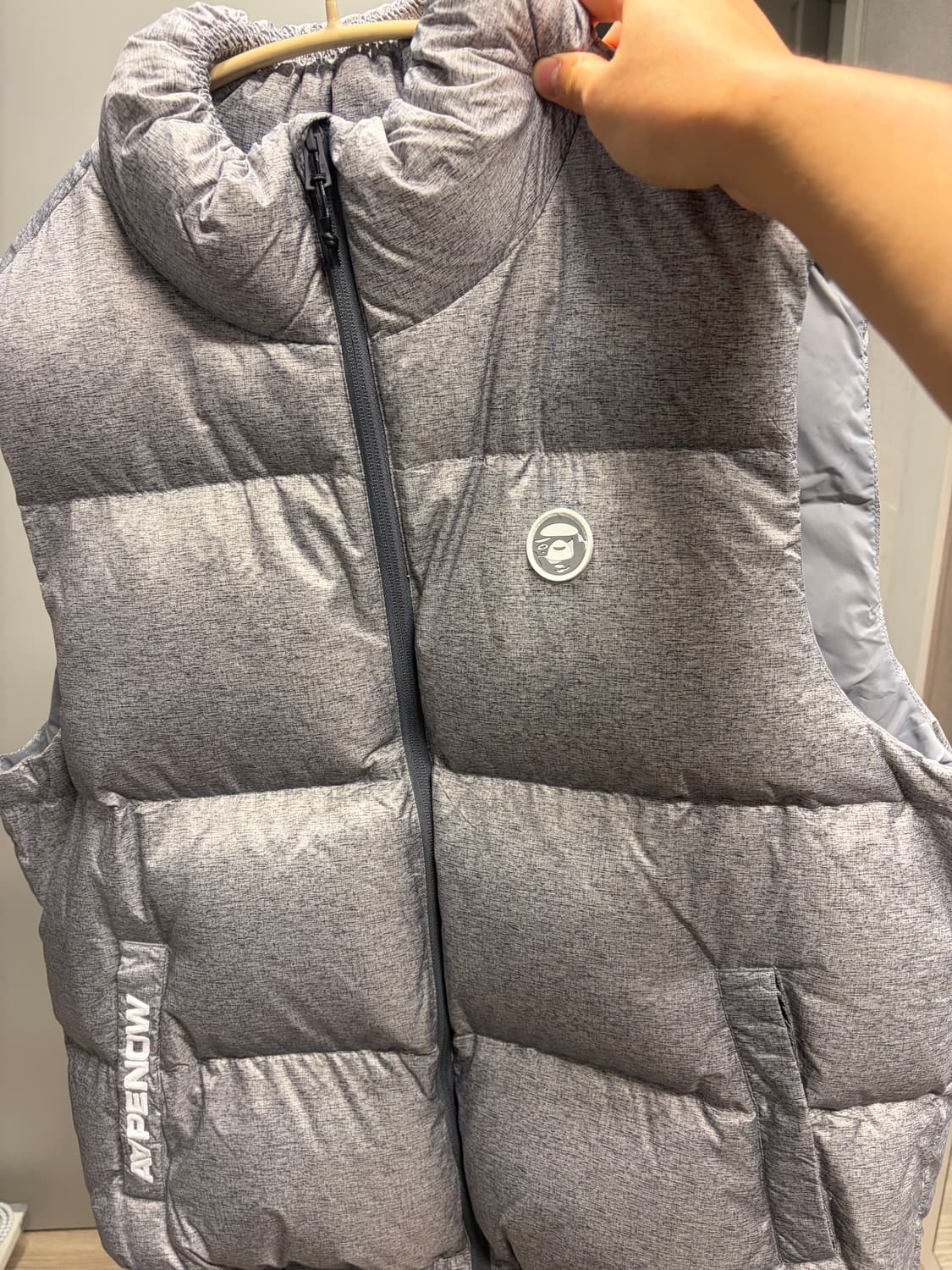 에이프 패딩조끼 상품이미지3