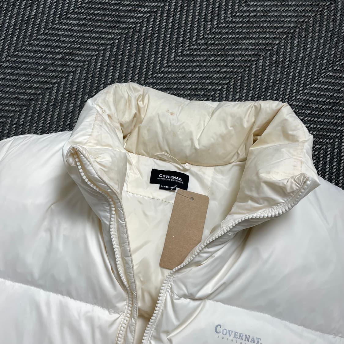 커버낫 RDS 아치로고 덕다운 패딩y 4524 상품이미지7