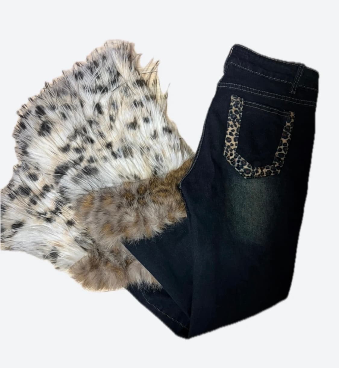 Y2k부츠컷 팬츠 바지 워싱 가루 상품이미지3