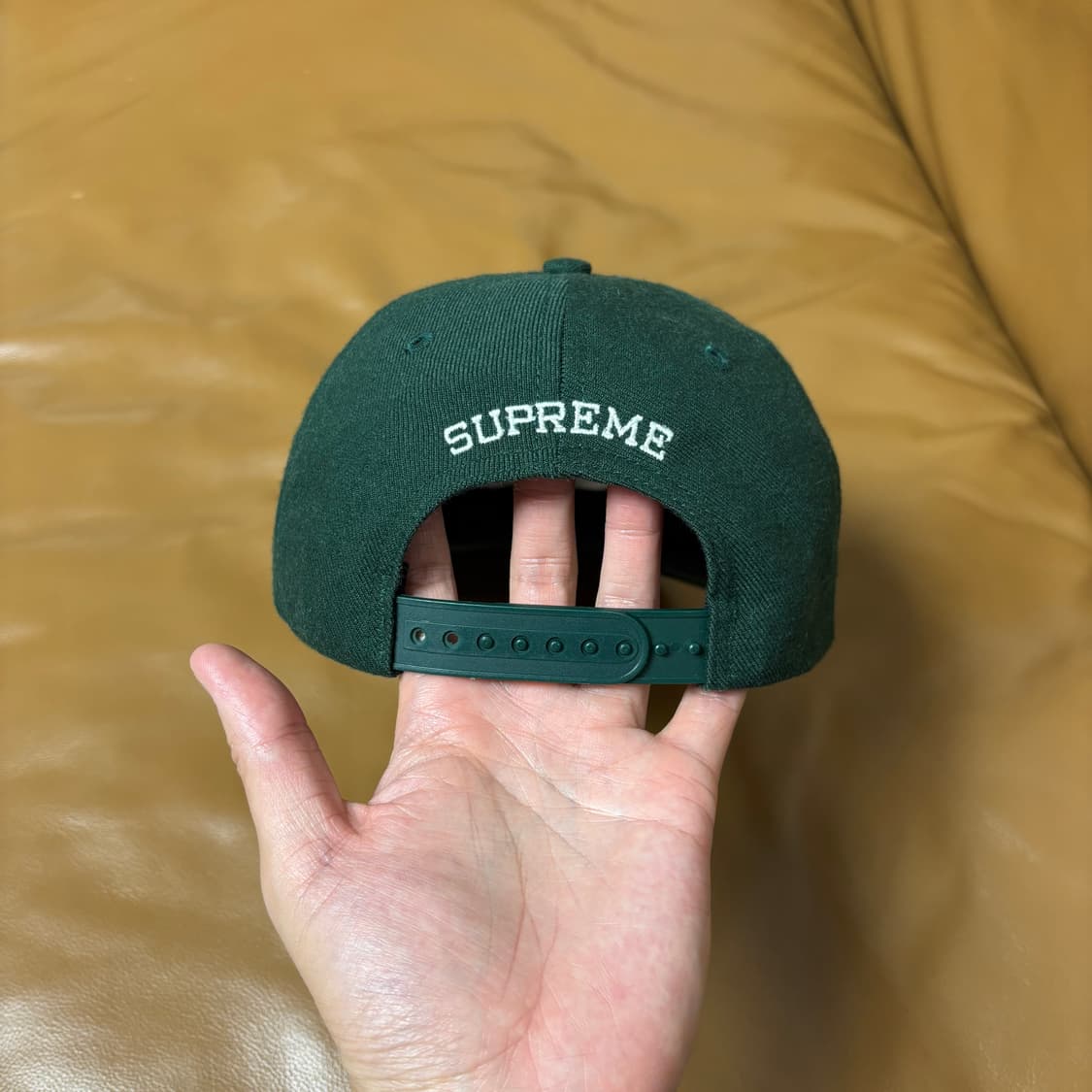 Supreme 슈프림 아라빅 로고 그린 6패널 볼캡 모자 (Green) 상품이미지7