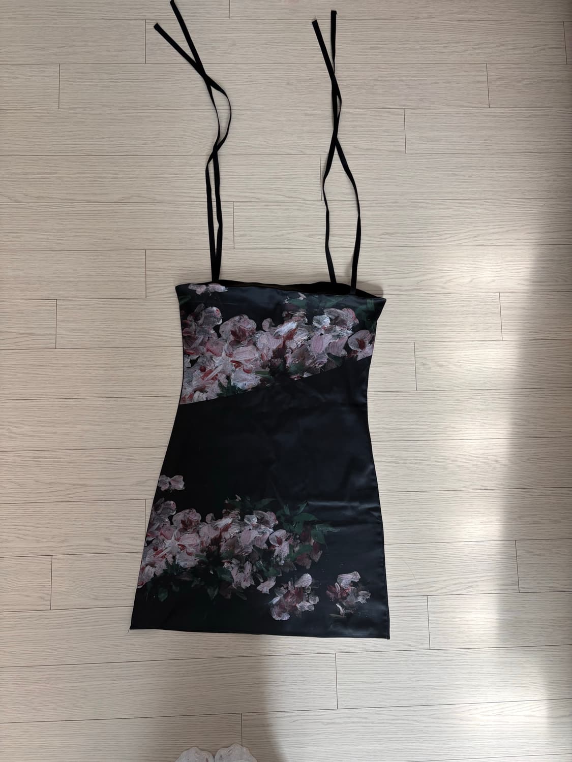 달링유어배드 새틴 블라썸 오리엔탈 원피스  상품이미지2